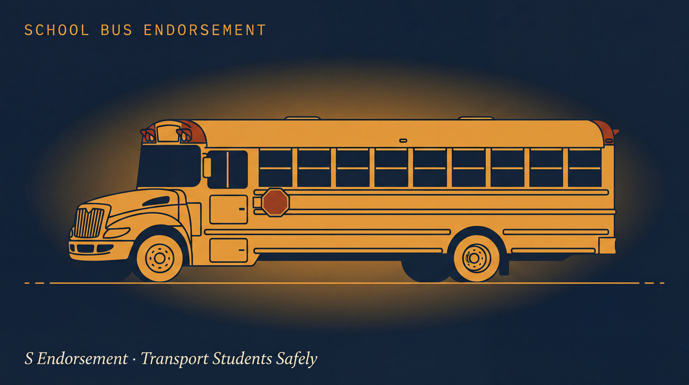 School Bus Endorsement (S) course